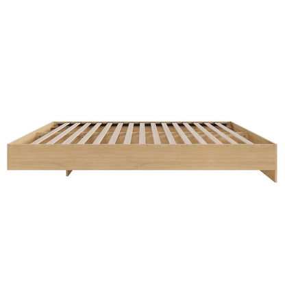 Platform Bed Frame In Queen|Natural Maple