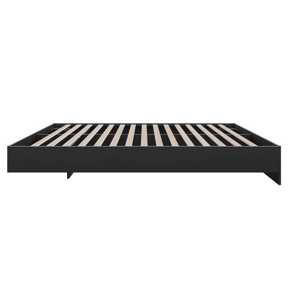 Platform Bed Frame, Queen|Black