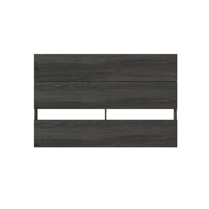 Panel Headboard, Full|Bark Grey