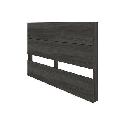 Panel Headboard In Queen|Bark Grey