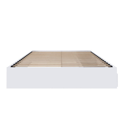 3-Drawer Storage Bed Frame, Full|White