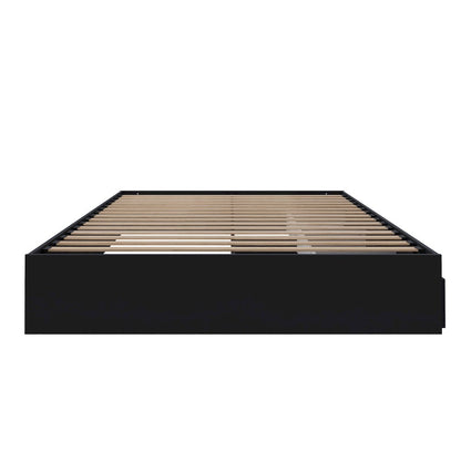 3-Drawer Storage Bed Frame, Full|Black