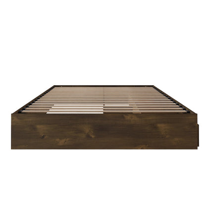 3-Drawer Storage Bed Frame, Queen|Truffle