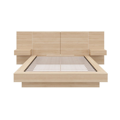 Napa 4-Piece Platform Bedroom Set With Floating Nightstand
