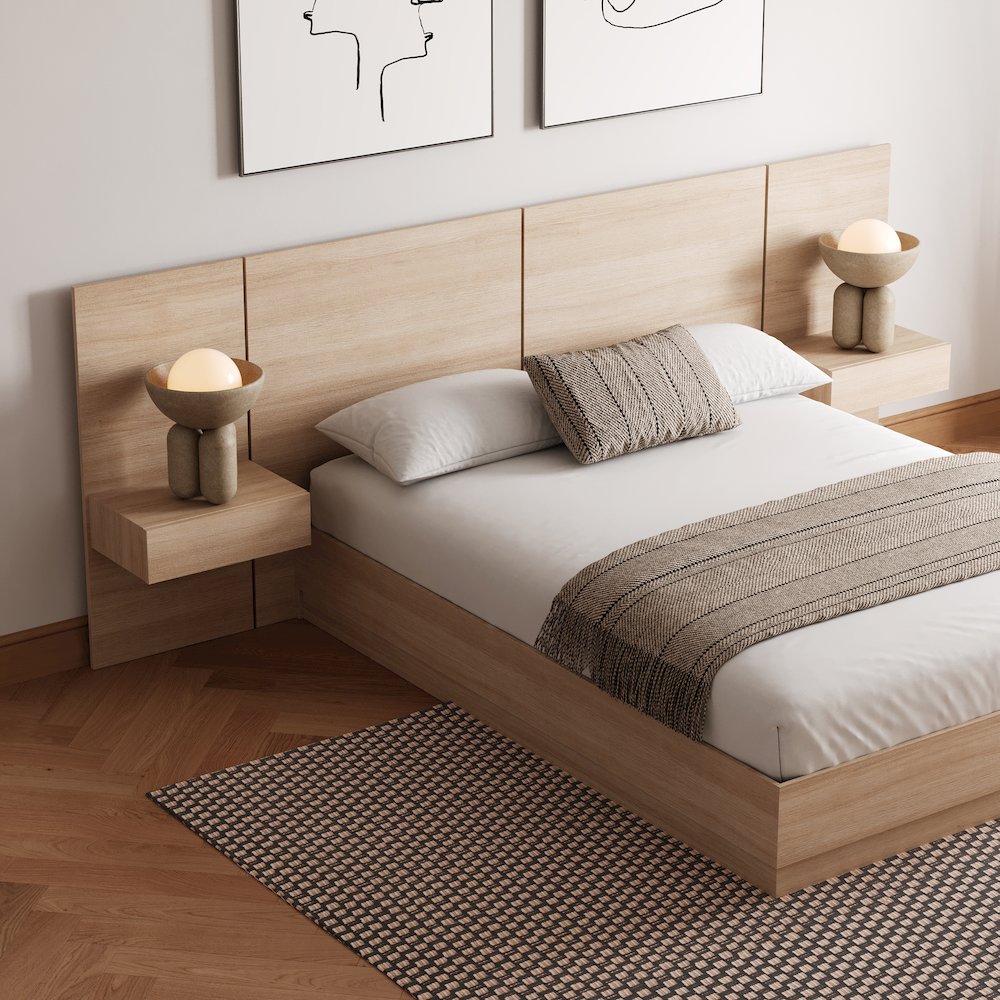Milano 4-Piece Platform Bedroom Set