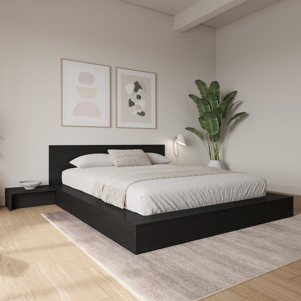 Kanso 4-Piece Low Platform Bedroom set