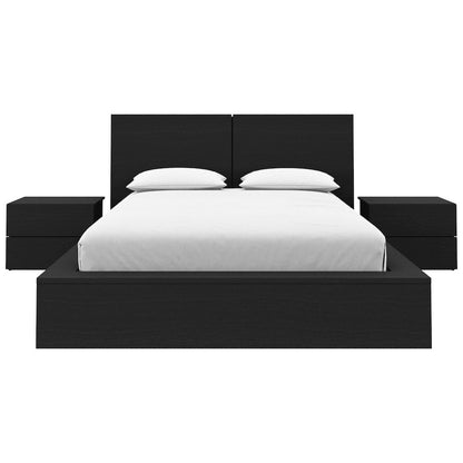 James 4-Piece Bedroom Set In Black Karisma