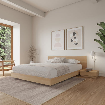 Satori 4 Piece Low Platform Queen Bedroom Set