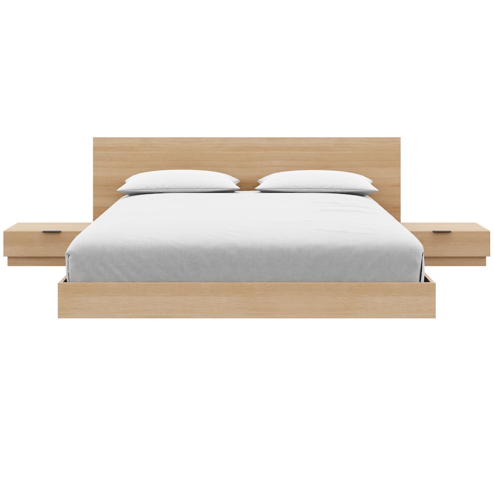 Satori 4 Piece Low Platform Queen Bedroom Set