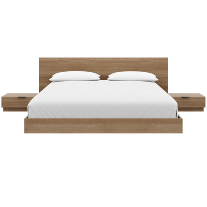 Satori 4 Piece Low Platform Queen Bedroom Set