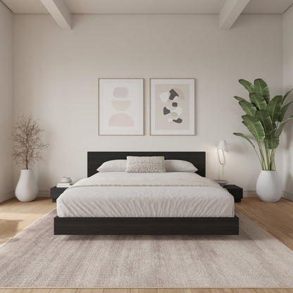 Satori 4 Piece Low Platform King Bedroom Set