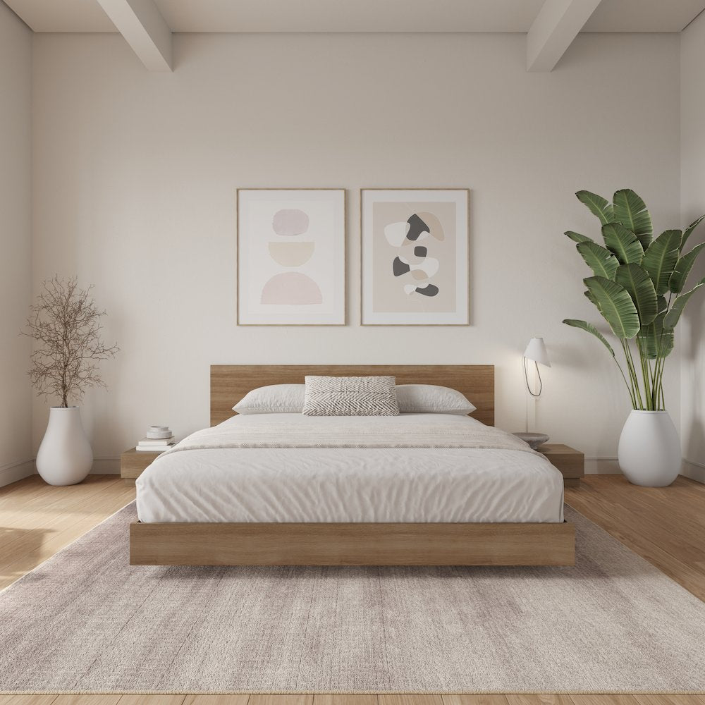 Satori 4 Piece Low Platform King Bedroom Set