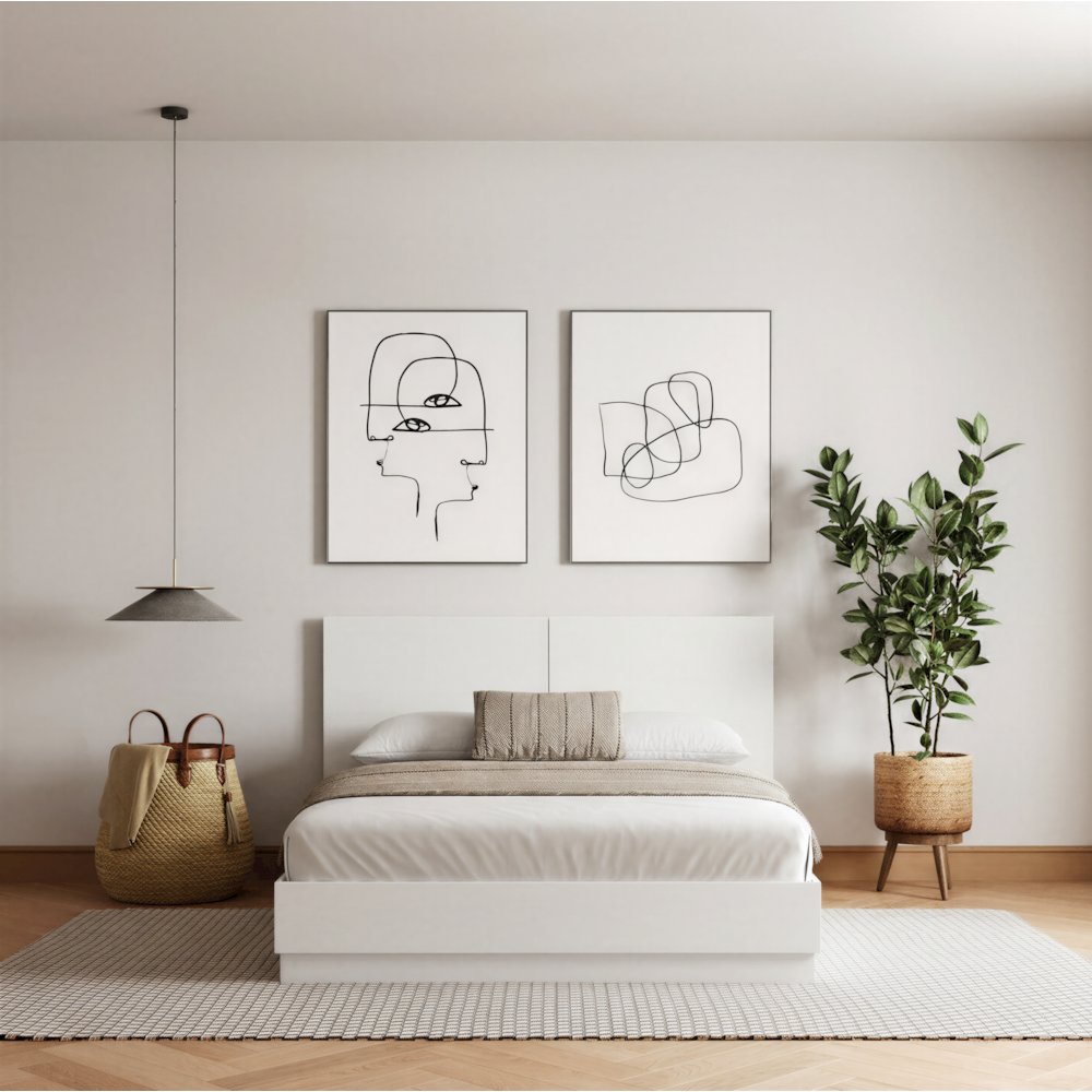 Milano Platform Bed Set