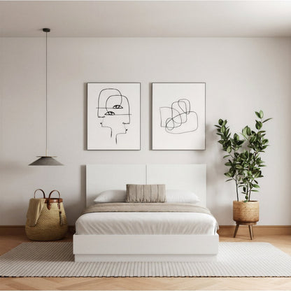 Milano Platform Bed Set