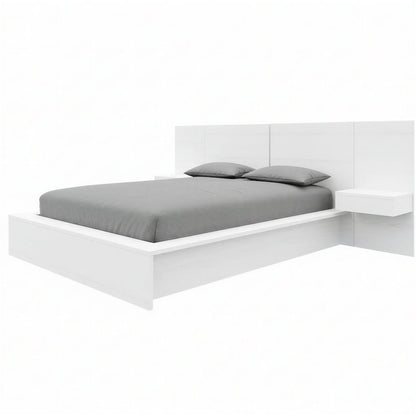 James 4-Piece Bedroom Set With Floating Nightstands