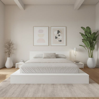 Kanso 4-Piece Low Platform Bedroom set