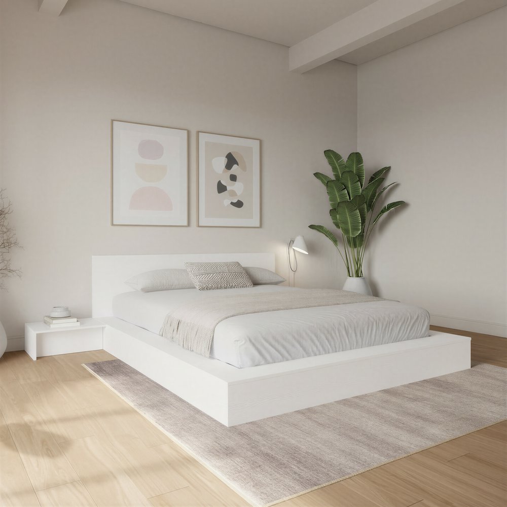 Kanso 4-Piece Low Platform Bedroom set