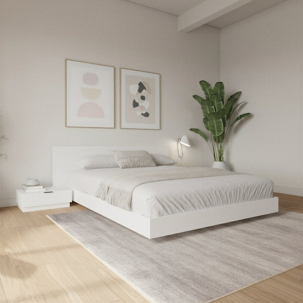 Satori 4 Piece Low Platform Queen Bedroom Set