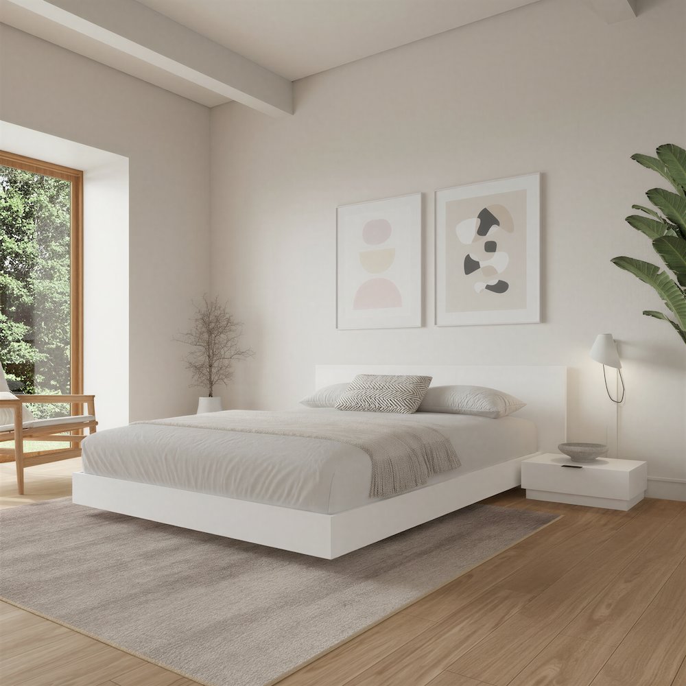 Satori 4 Piece Low Platform Queen Bedroom Set