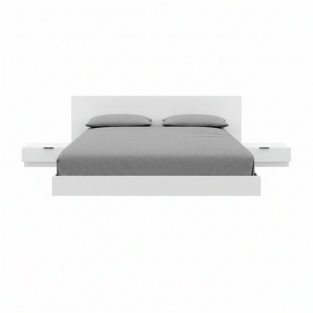 Satori 4 Piece Low Platform Queen Bedroom Set