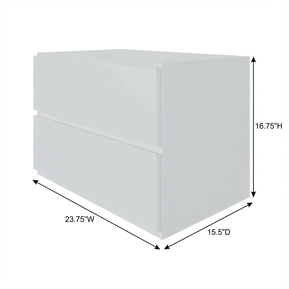 White Nightstand with One Drawer and Folding Door for Modern Bedroom Storage