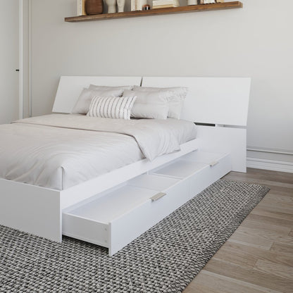 Oslo 2-Piece Dual Storage Bed Set, Queen