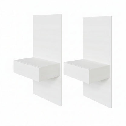 Milano Floating Nightstand Extension Panel Set of 2