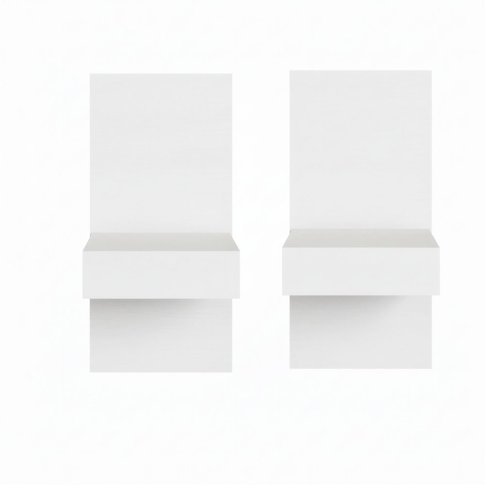 Milano Floating Nightstand Extension Panel Set of 2