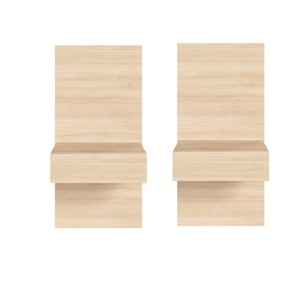 Milano Floating Nightstand Extension Panel Set of 2