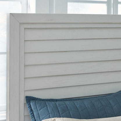 Dunescape 5/0 Panel Headboard - White