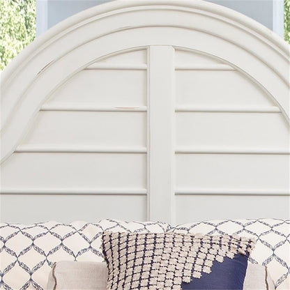 Rodanthe 6/6 Poster Headboard - Dove White