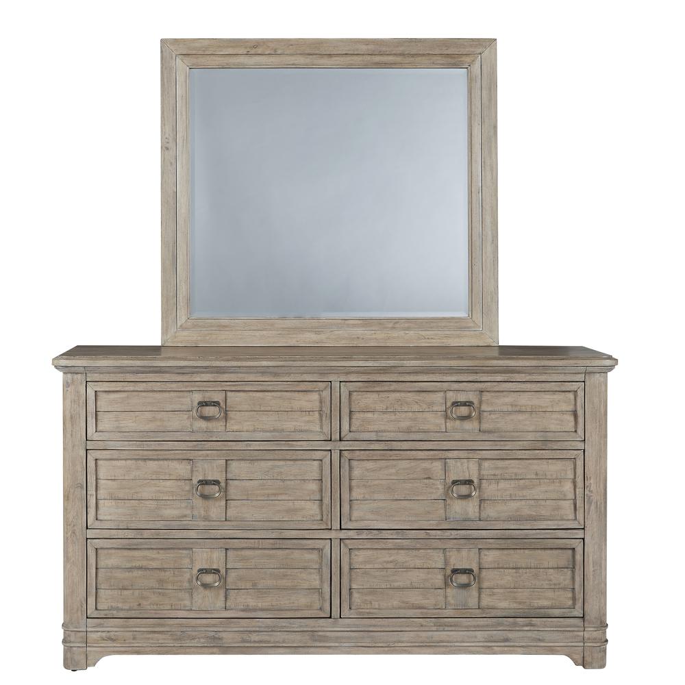 Meadowbrook Dresser and Mirror - Antique Sand