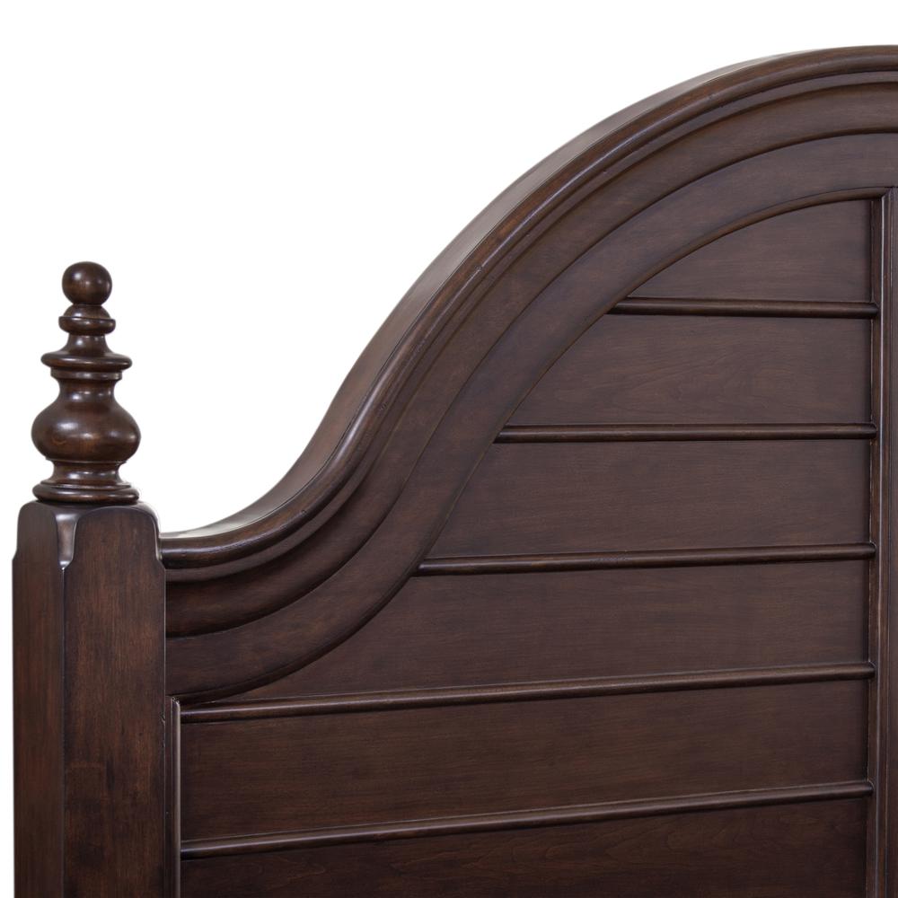 Rodanthe 6/6 Poster Headboard - Cherry Brunette