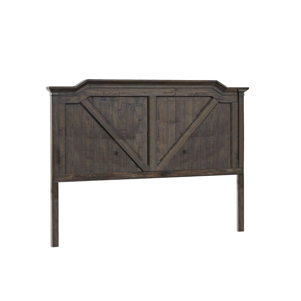 Farmwood 5/0 Panel Headboard - Whiskey Barrell