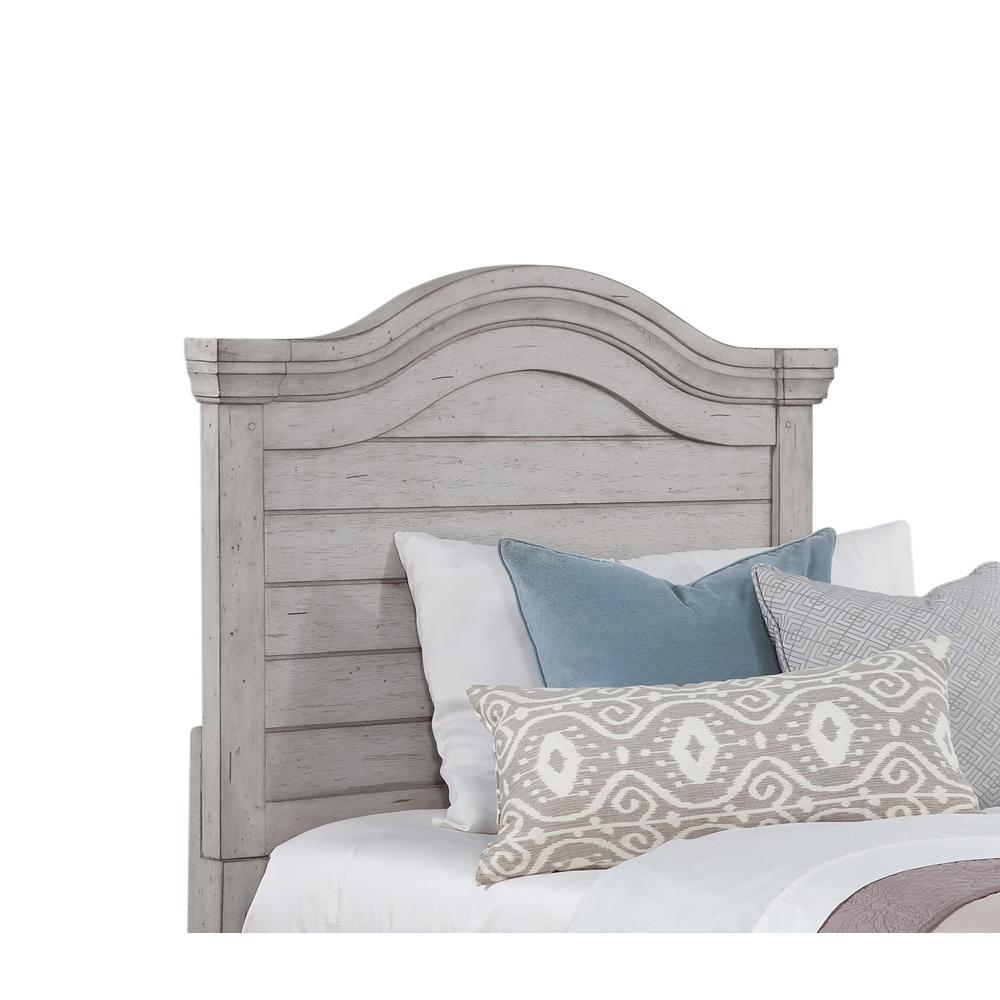 Stonebrook 4/6 Panel Headboard - Light Distressed Antique Gray