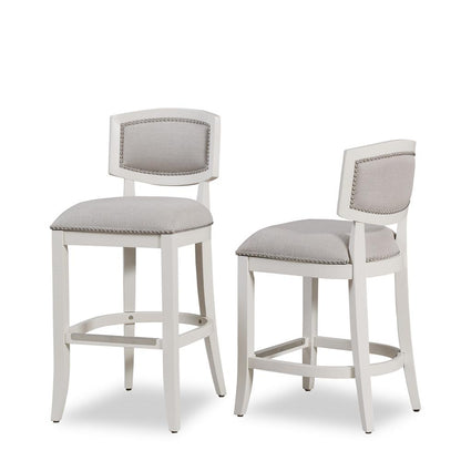 Beverly 26" Stool - Off White Finish