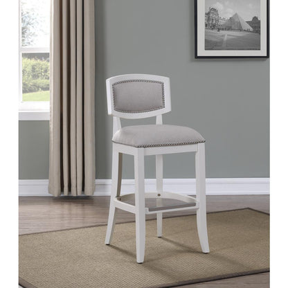 Beverly 26" Stool - Off White Finish