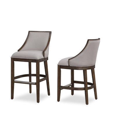 Brewer 26" Stool - Drift Brown