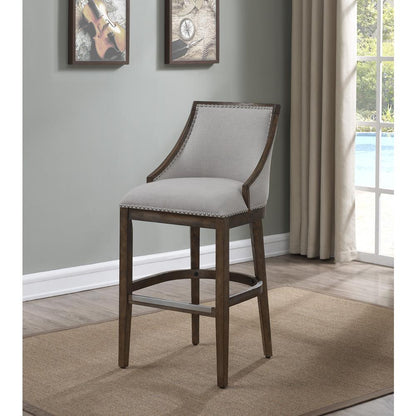 Brewer 30" Stool - Drift Brown