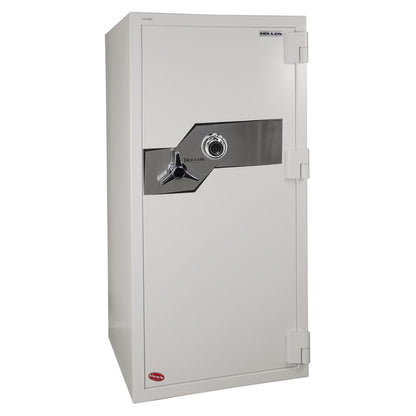 Fire and Burglary Safe White