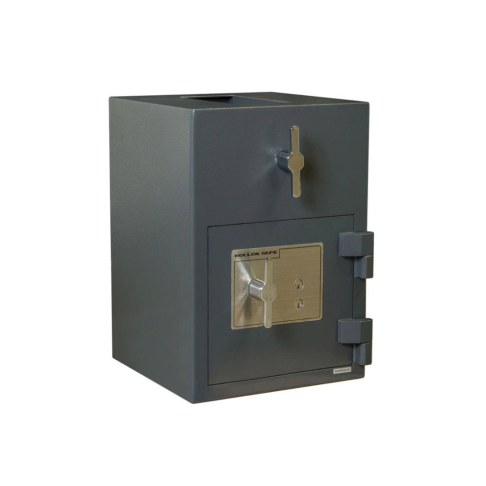 Rotary Hopper Depository Safe Gray
