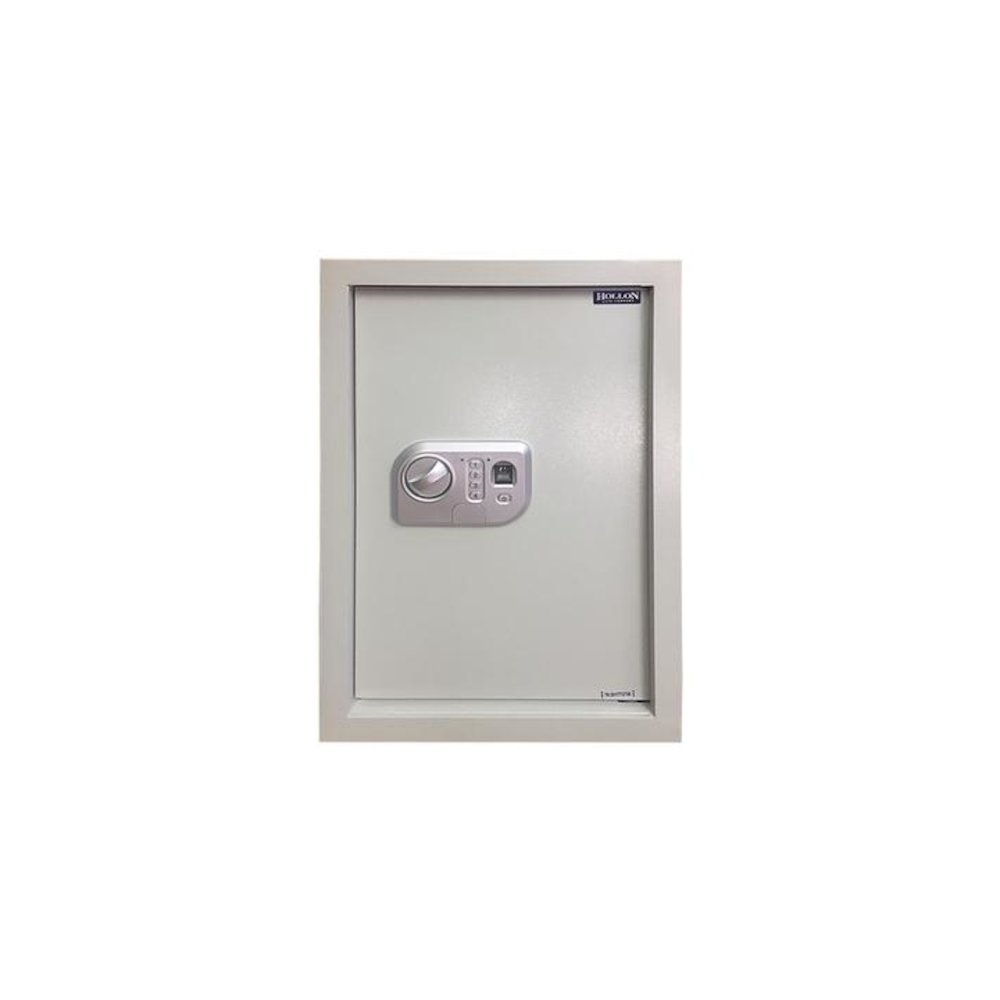 Biometic Wall Safe White