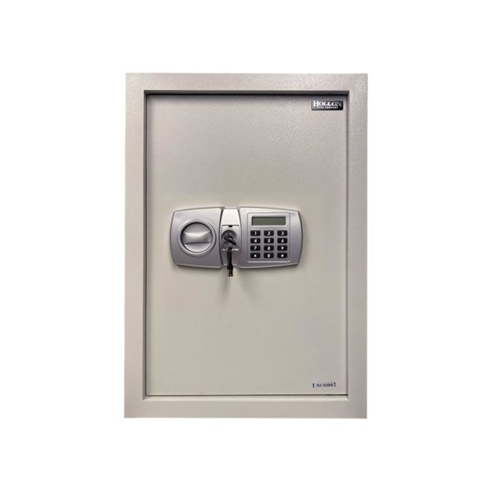 Biometic Wall Safe White