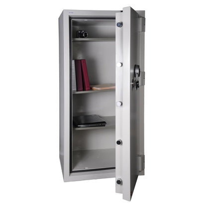 Fire and Burglary Safe White
