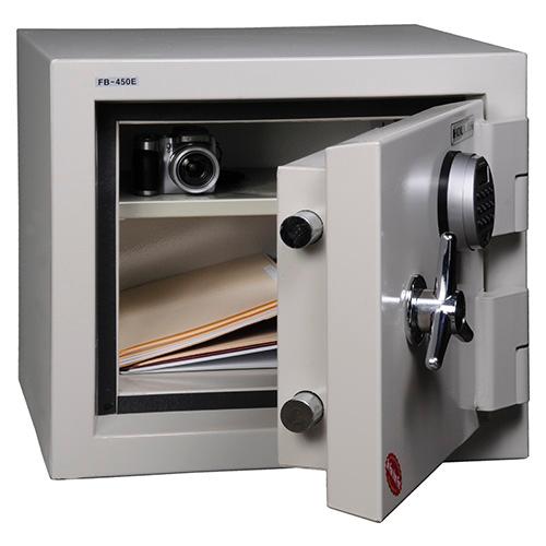Fire and Burglary Safe White