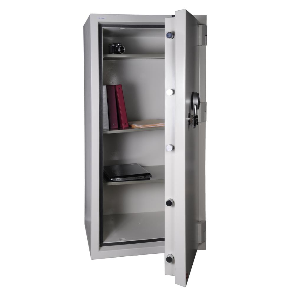 Fire and Burglary Safe White