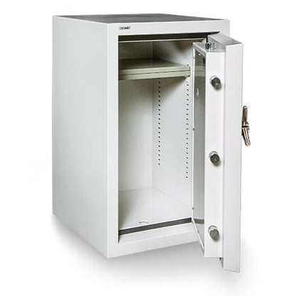 Fire and Burglary Safe White