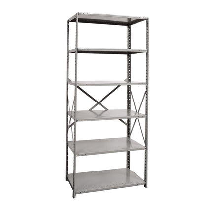 Hallowell Hi-Tech Metal Shelving 725 Dark Gray