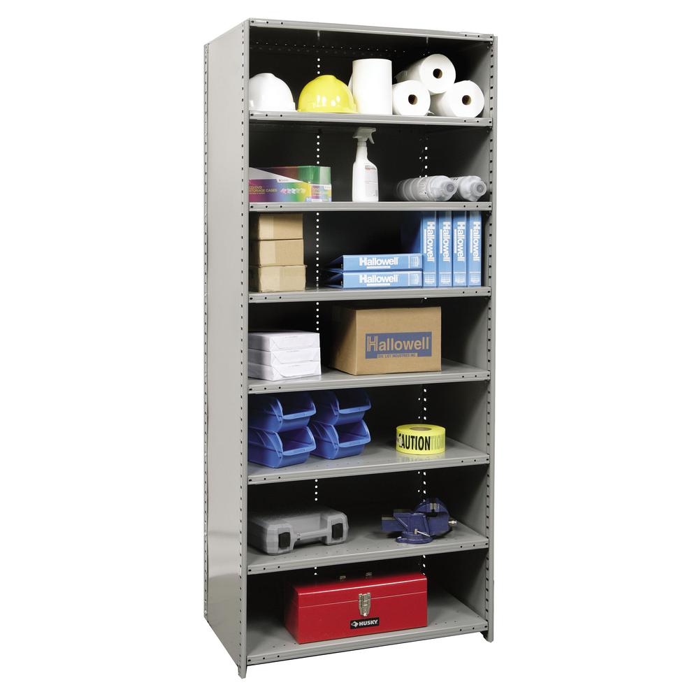 Hallowell Hi-Tech Metal Shelving 725 Dark Gray