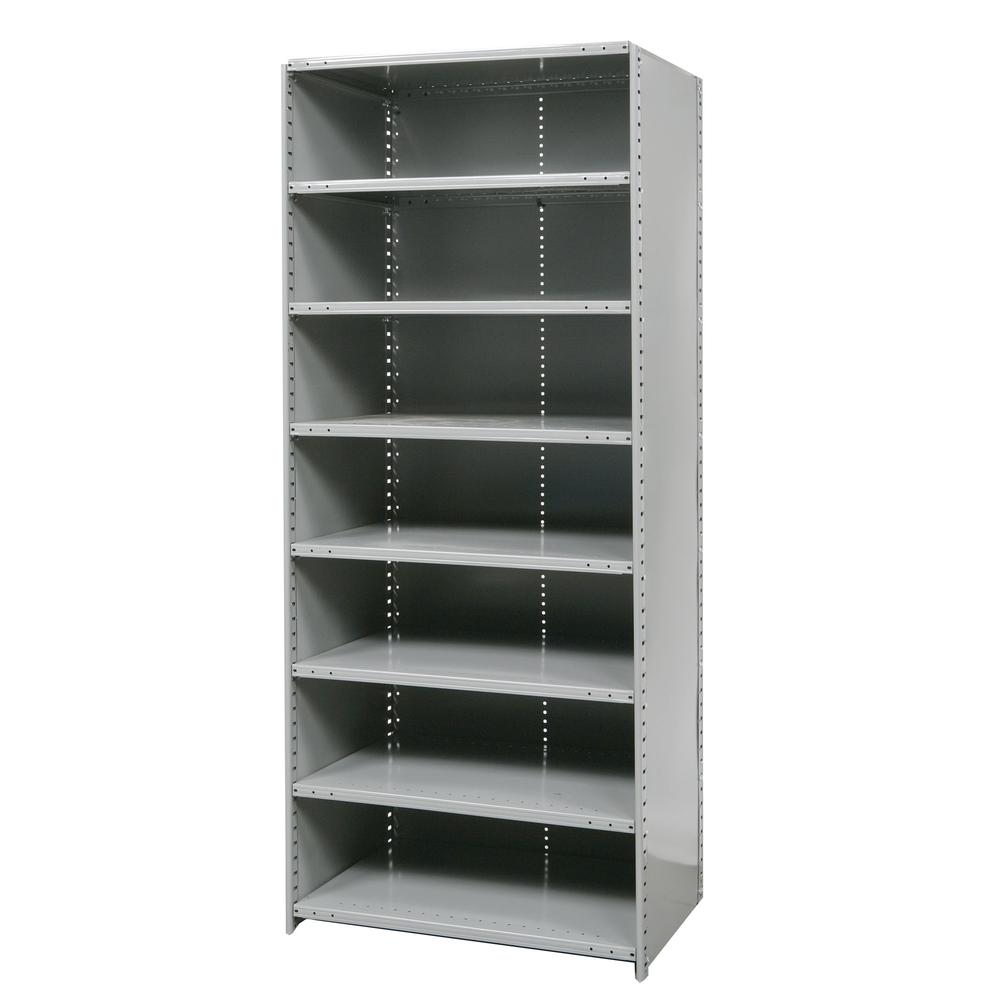 Hallowell Hi-Tech Metal Shelving 725 Dark Gray